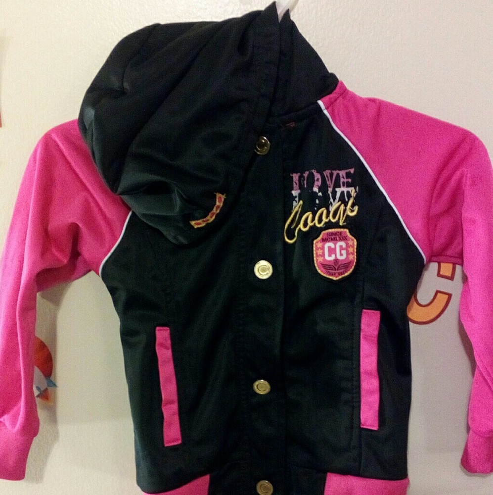 COOGI GIRL'S button up hoodie 📣offers accepted 📣